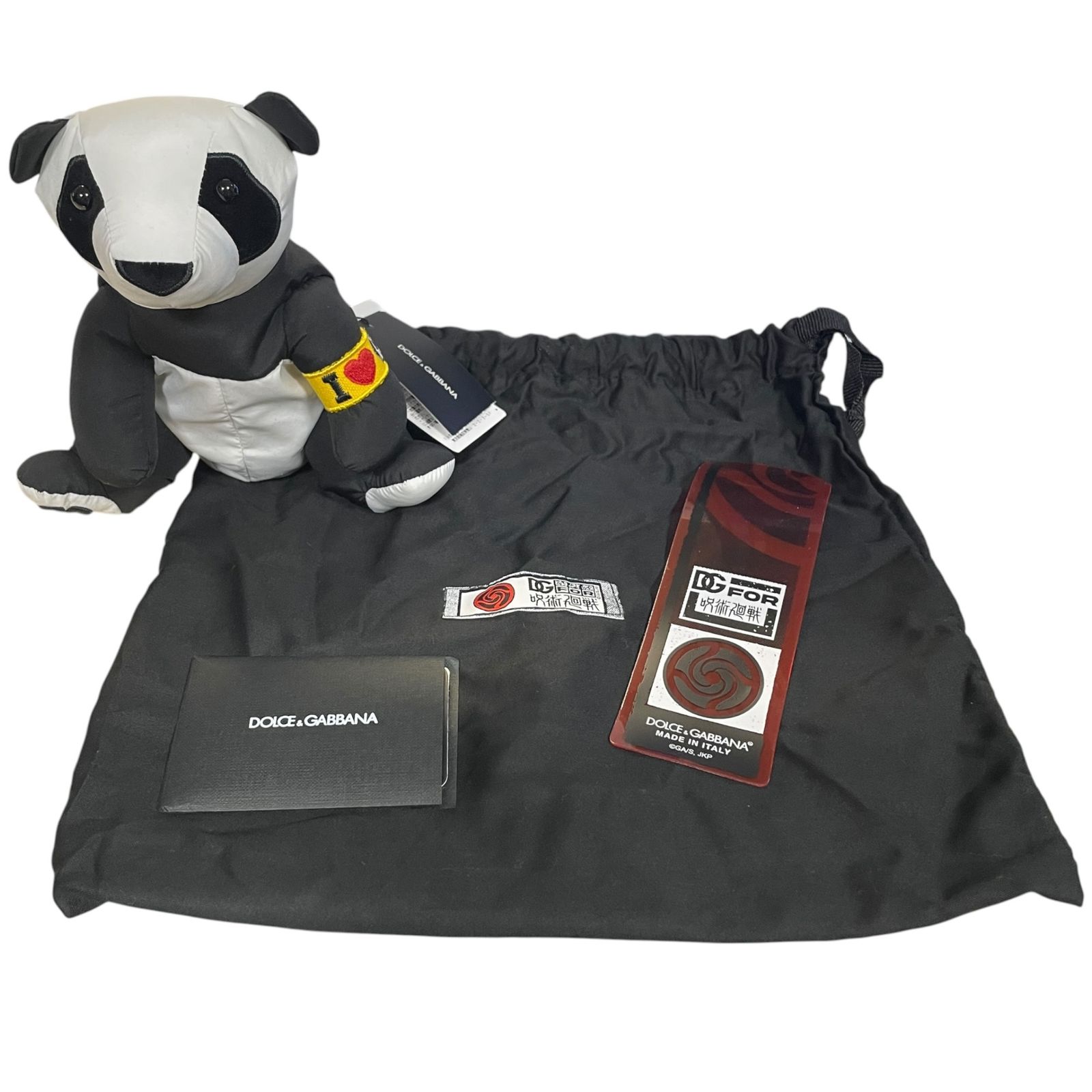 呪術廻戦DOLCE&GABBANA パンダ ぬいぐるみ エコバッグ 新品✨Dolce & Gabbana × 呪術廻戦 エコバッグ パンダ チャーム - メルカリ