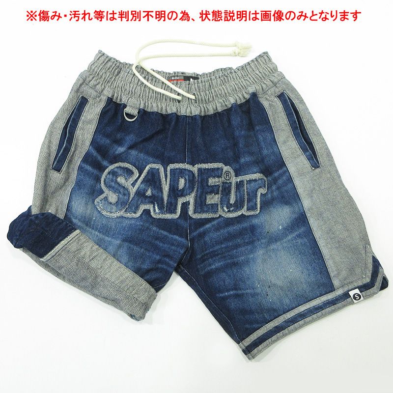 三重本店】 中古 SAPEur | サプール DENIM VINTAGE BASKET SHORTS