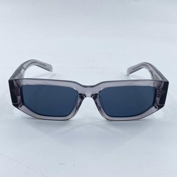 PRADA スクエアサングラス SPR 09Z-F ブラック プラダ トライアングル