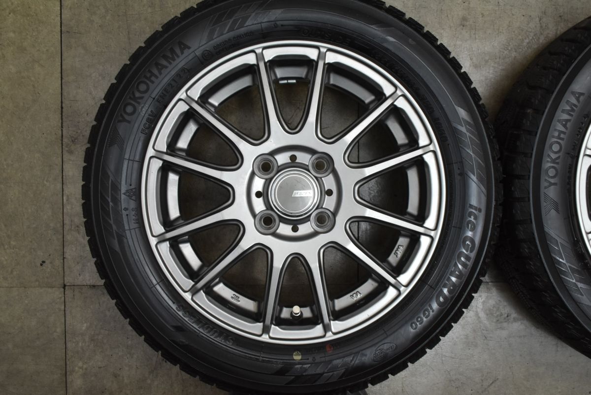 バリ溝】WEZEN 14in 4.5J +45 PCD100 ヨコハマ アイスガード iG60 155 バリ溝】WEZEN 14in 4.5J +45 PCD100 ヨコハマ アイスガード iG60 155