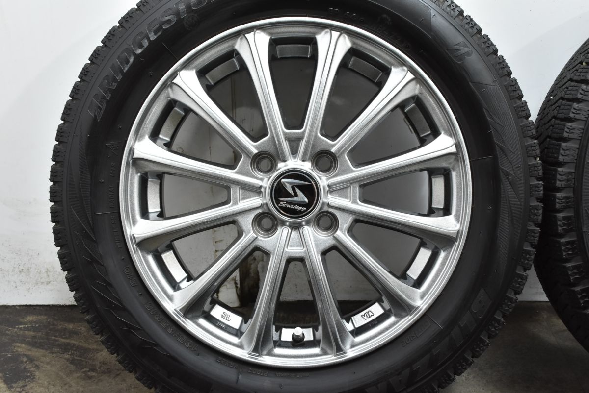スタッドレス】ストラテジー 15in 4.5J +43 PCD100 ブリヂストン 