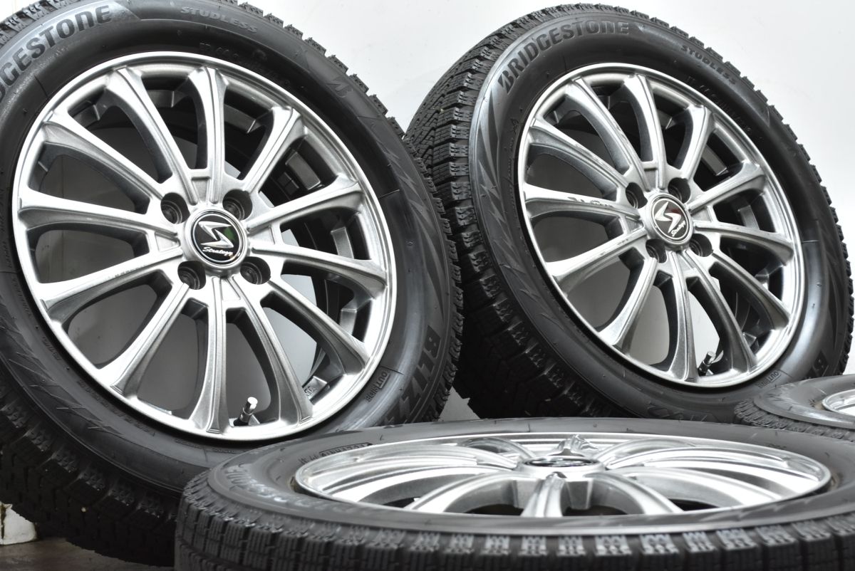 スタッドレス】ストラテジー 15in 4.5J +43 PCD100 ブリヂストン 