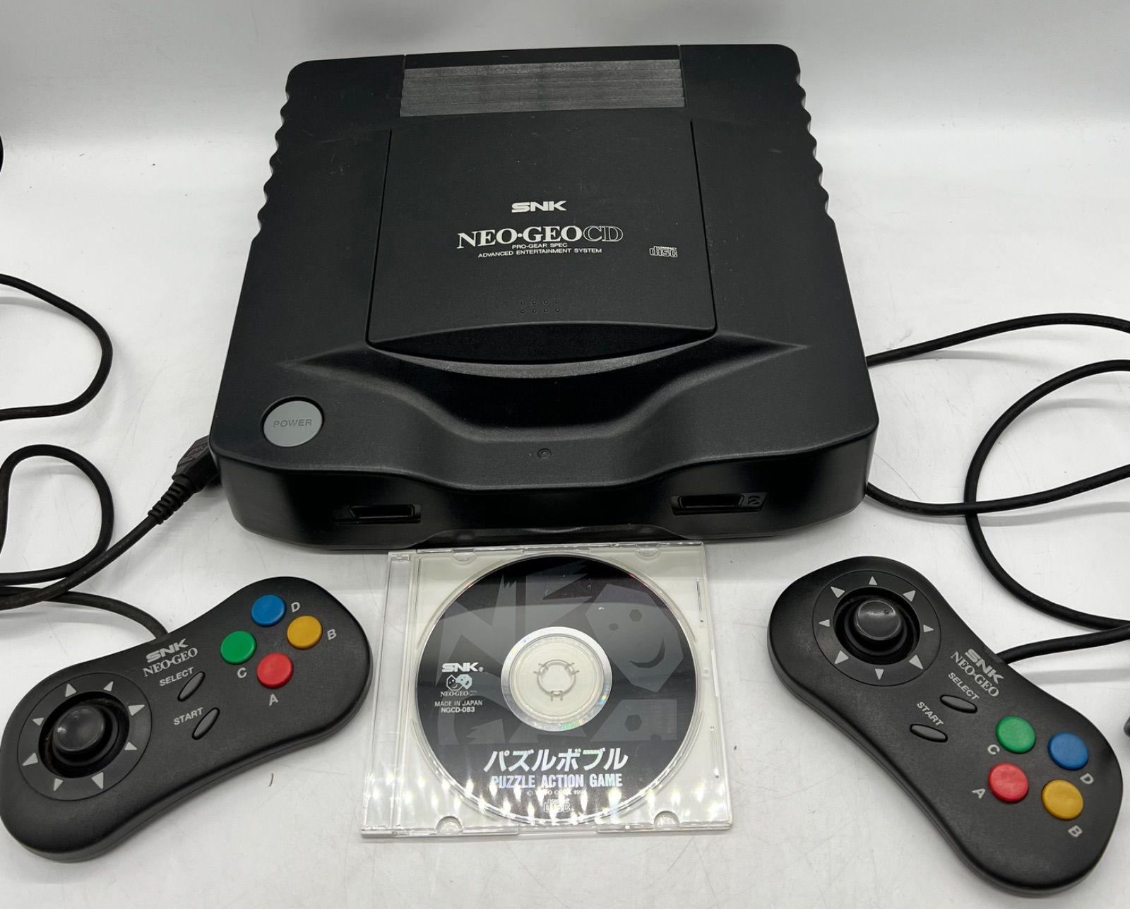 SNK ネオジオCD CD NEO-GEO 欠品 CD-T01 本体 1円〜 ネオジオ 公式通販 