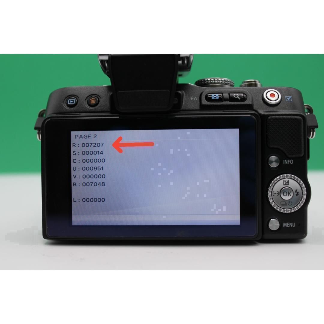 動作確認済・ショット数7207】OLYMPUS E-PL3 ストロボ付 - メルカリ
