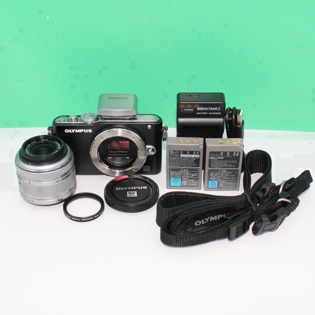 【動作確認済・ショット数7207】OLYMPUS E-PL3 ストロボ付 動作確認済・ショット数7207】OLYMPUS E-PL3 ストロボ付 - メルカリ