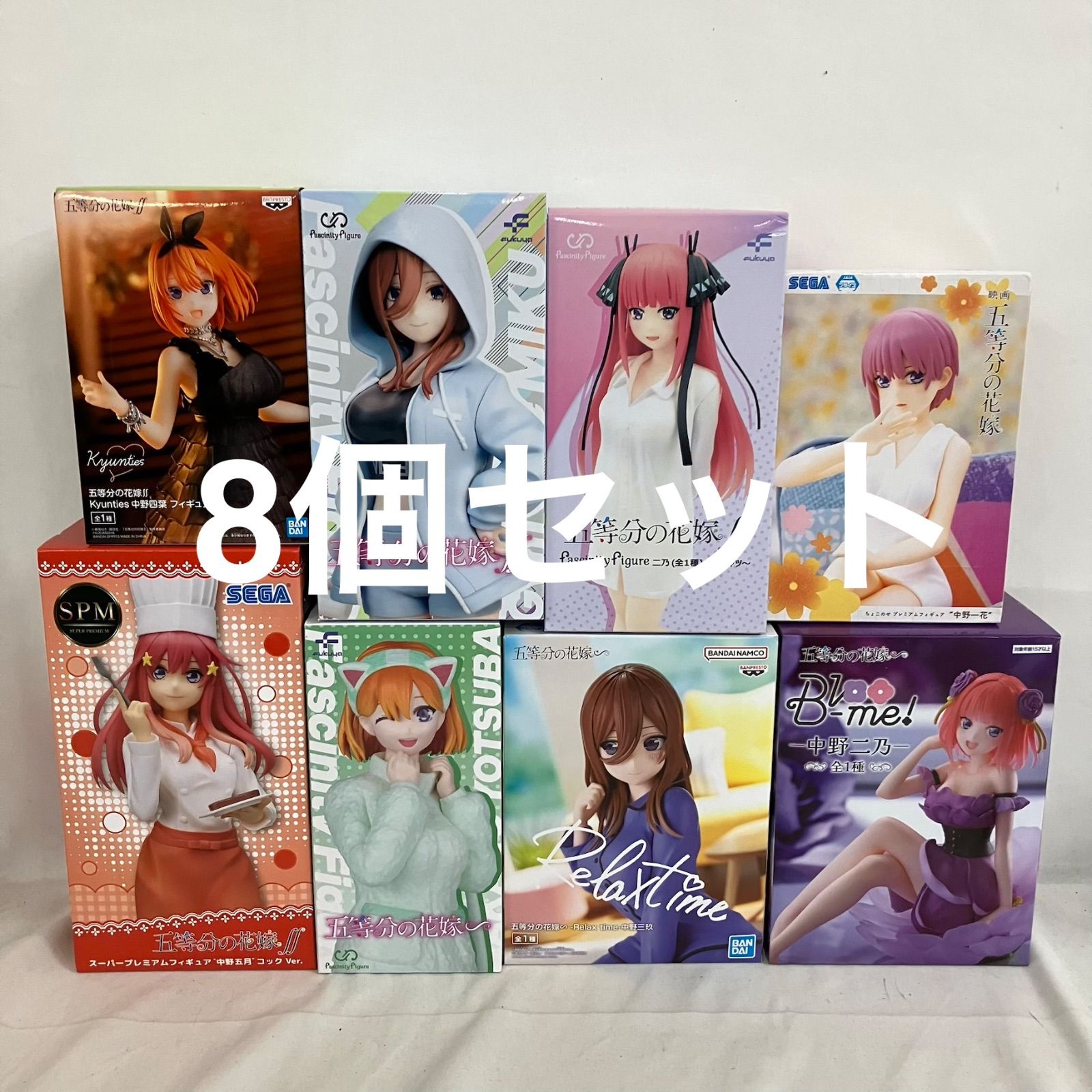 五等分の花嫁 フィギュア 5体セット 五等分の花嫁(チャイナver) フィギュア 5体セット - メルカリ
