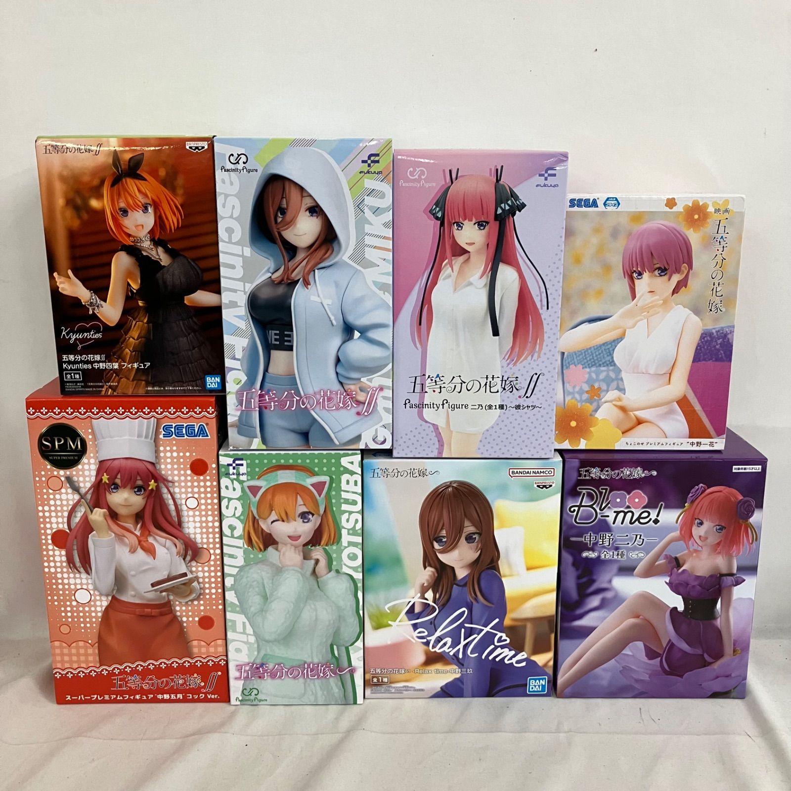未開封 五等分の花嫁 Relax time 他 中野一花 二乃 三玖 四葉 五月