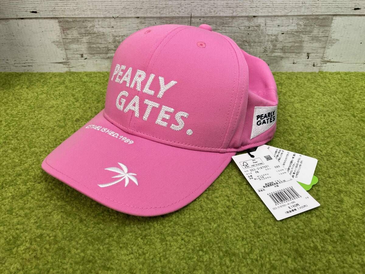 帽子 PEARLY GATES パーリーゲイツ ユニセックス キャップ リサイクル 