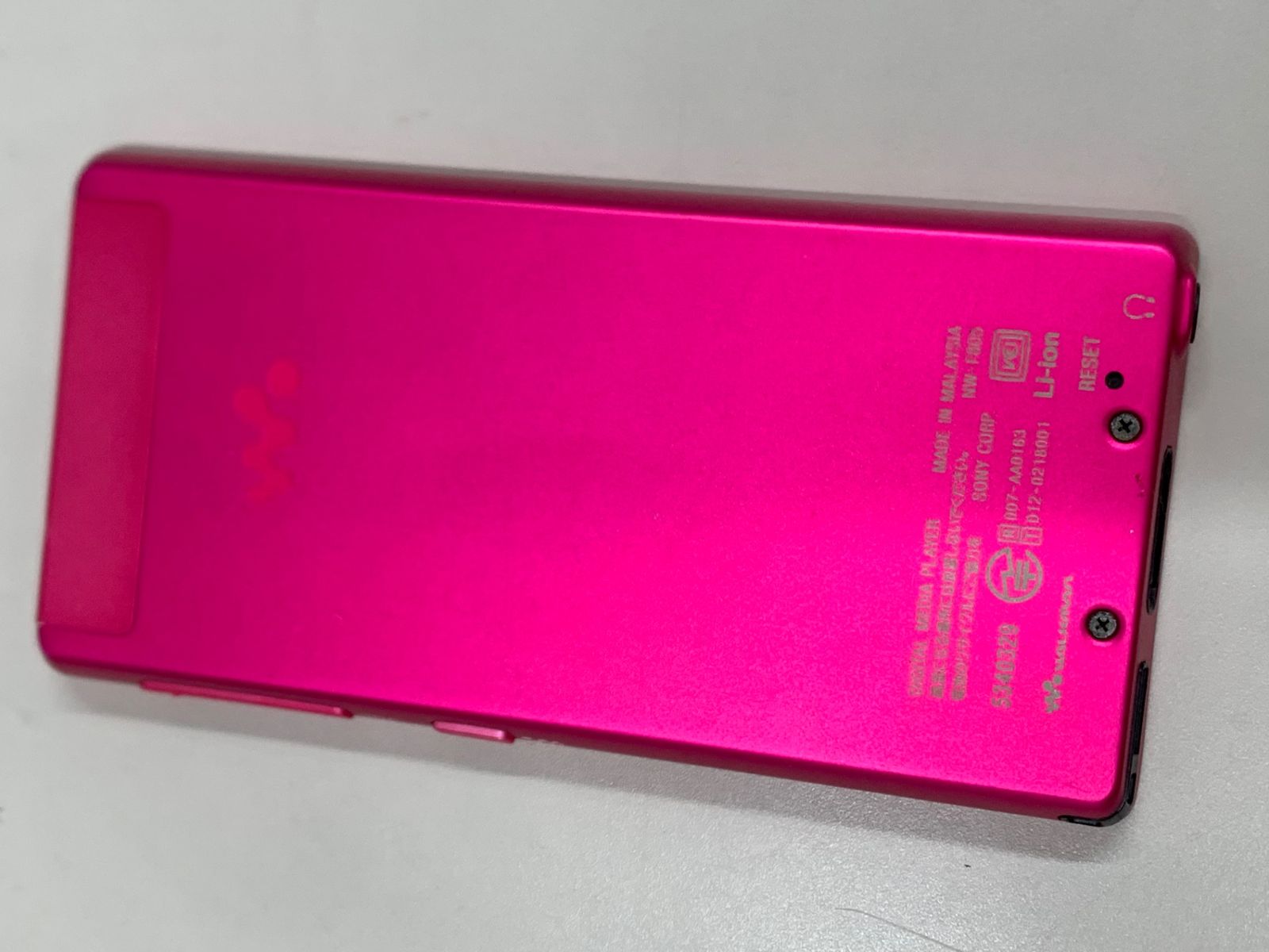 SONY ソニー デジタルウォークマン NW-F805 本体 ピンク - メルカリ