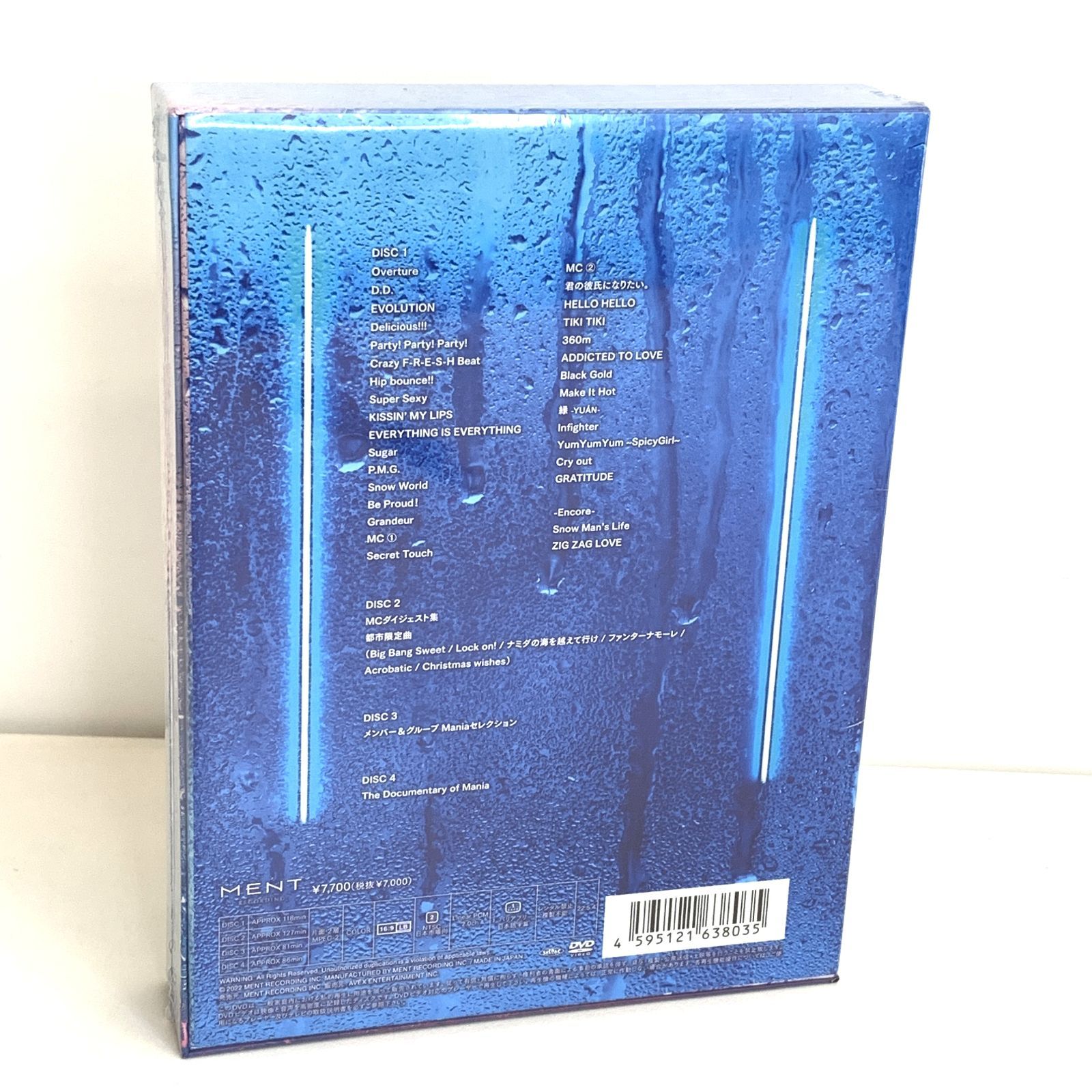 未開封品】Snow Man LIVE TOUR 2021 Mania 初回盤 スノーマン ライブ 