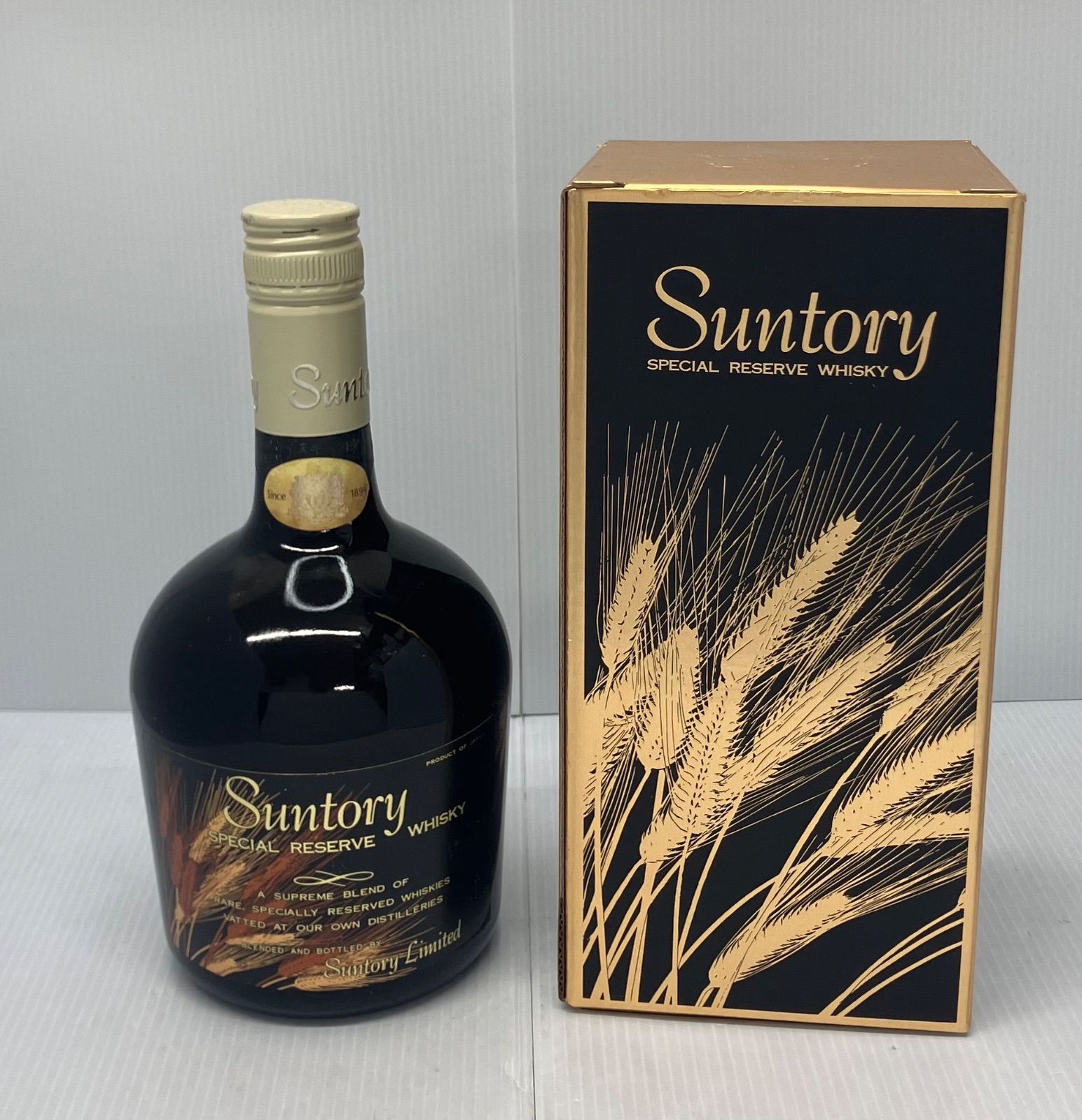 未開栓 古酒 酒瓶 Suntory SPECIAL Reserve Whisky 【公式通販】
