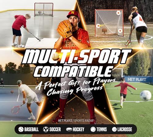 Net Playz マルチスポーツ パーソナルスピードレーダーディテクタガン