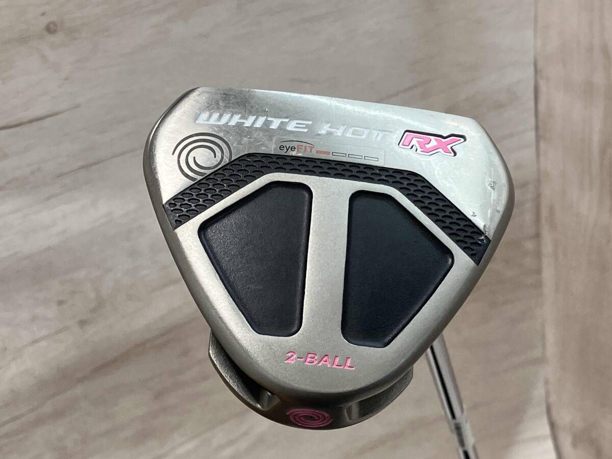 Odyssey WHITE HOT RX 2-BALL V-LINE レディース パター オデッセイ 女性右利き用 ゴルフクラブ 川崎港町店