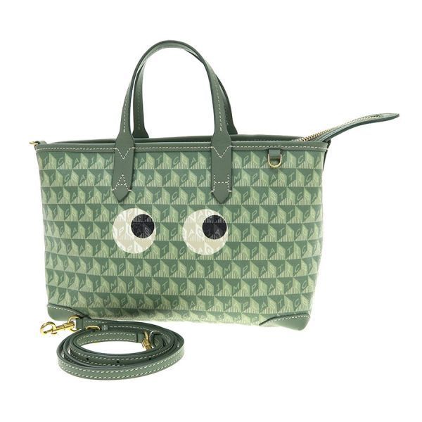 アニヤ･ハインドマーチ I AM A PLASTIC BAG トートXS/EYES  【Bランク】【中古】 アニヤ・ハインドマーチ I AM A PLASTIC BAG トートXS/EYES 【Bランク