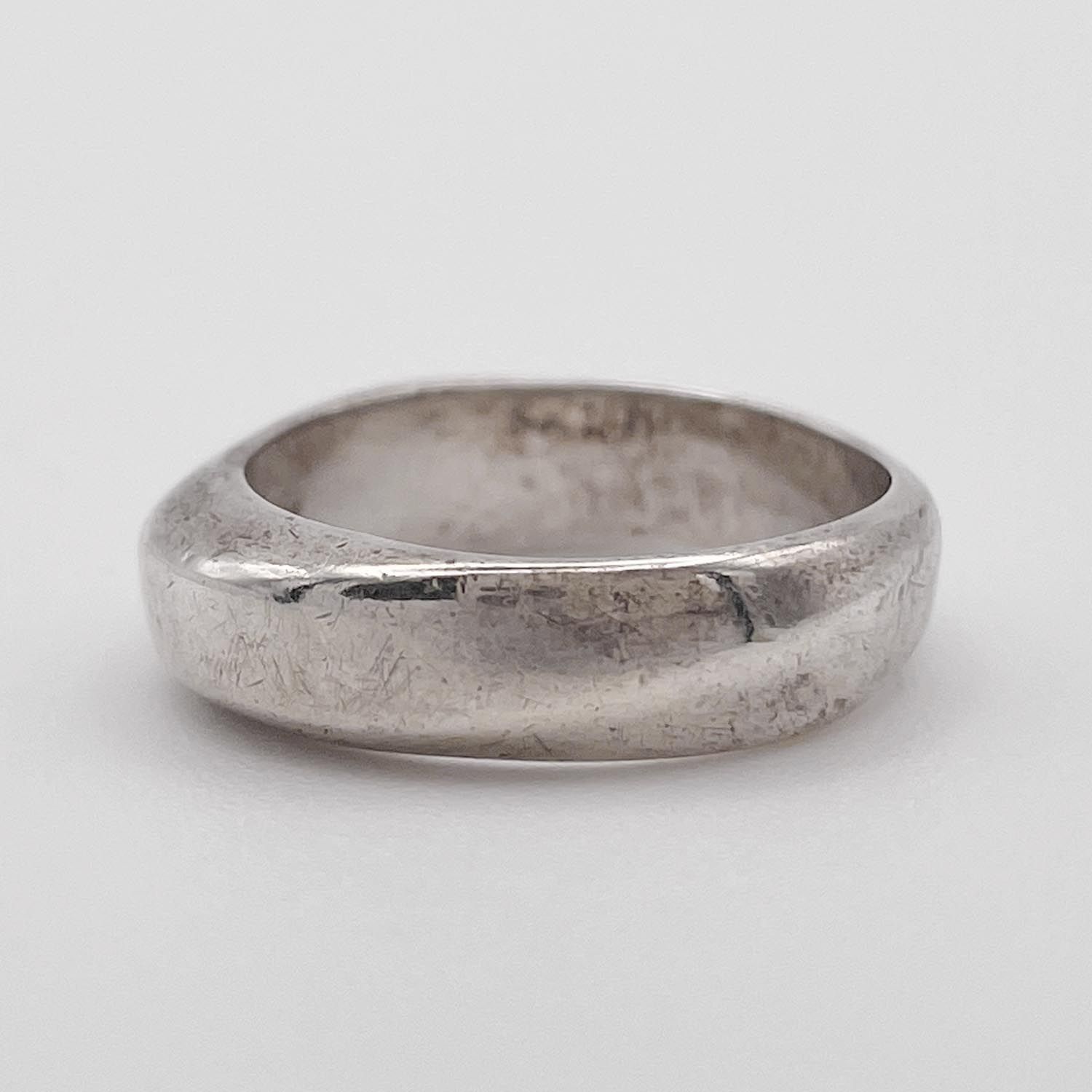 Tiffany&Co. ティファニー リング 9.5号 ナイフエッジ 有機的 SV925