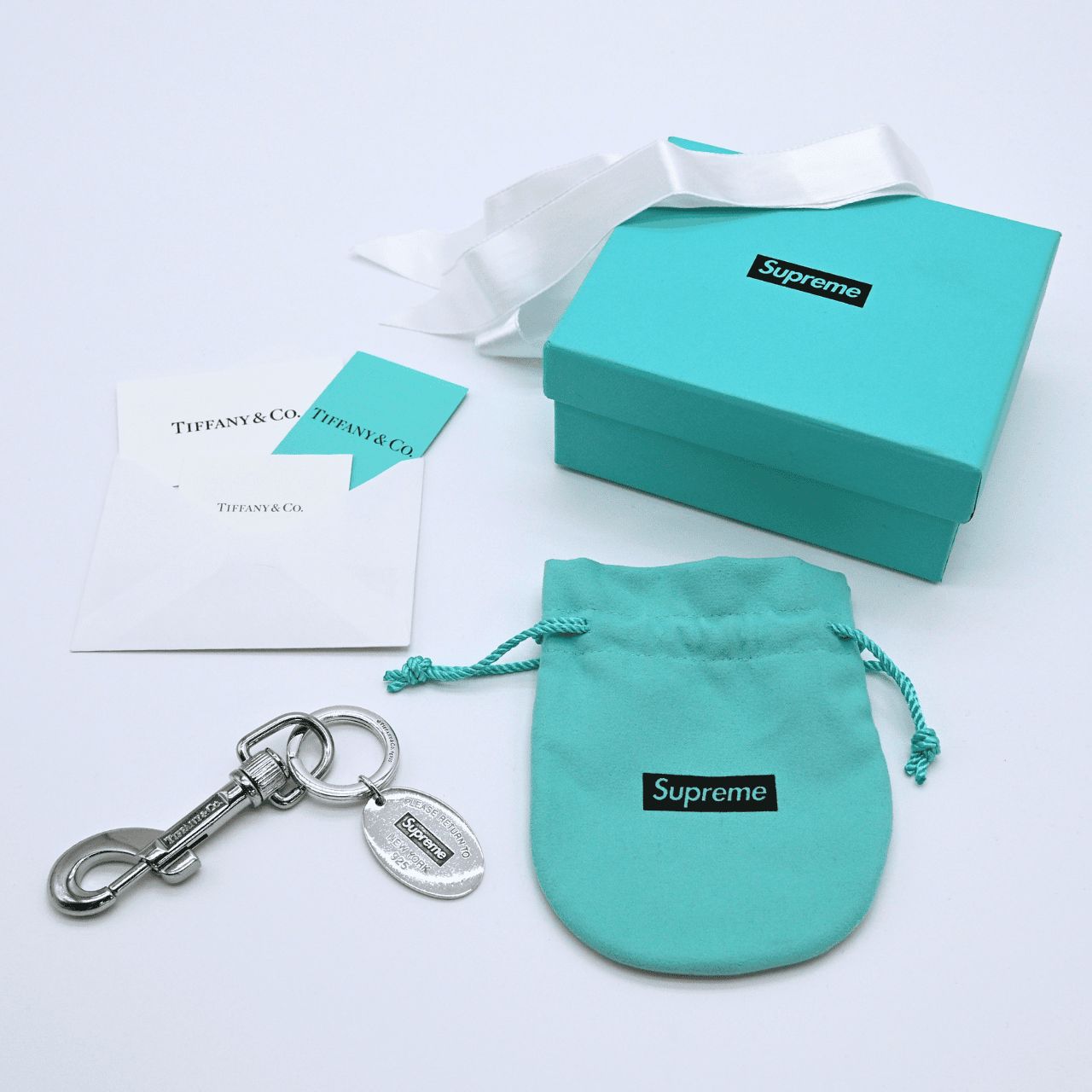 TIFFANY ティファニー Ag925 キーホルダー リターントゥ シュプリーム