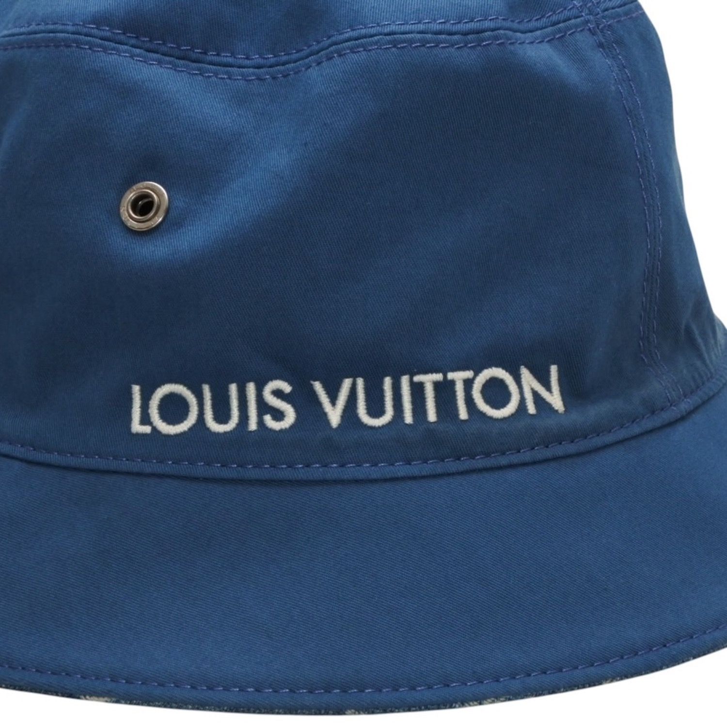 LOUIS VUITTON ルイヴィトン モノグラムデニム バケットハット LV