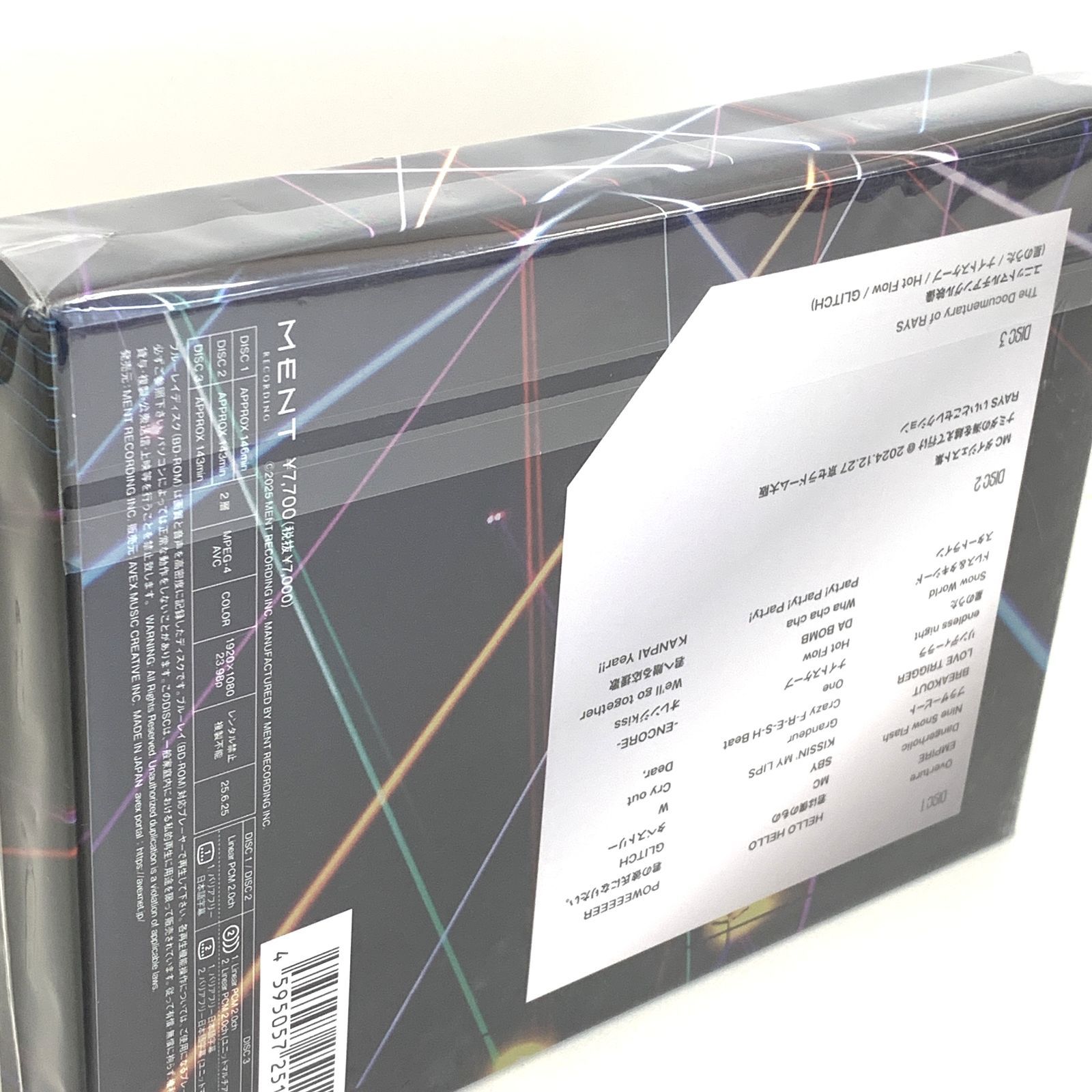 未開封品】Snow Man Dome Tour 2024 RAYS 初回盤 Blu-ray スノーマン