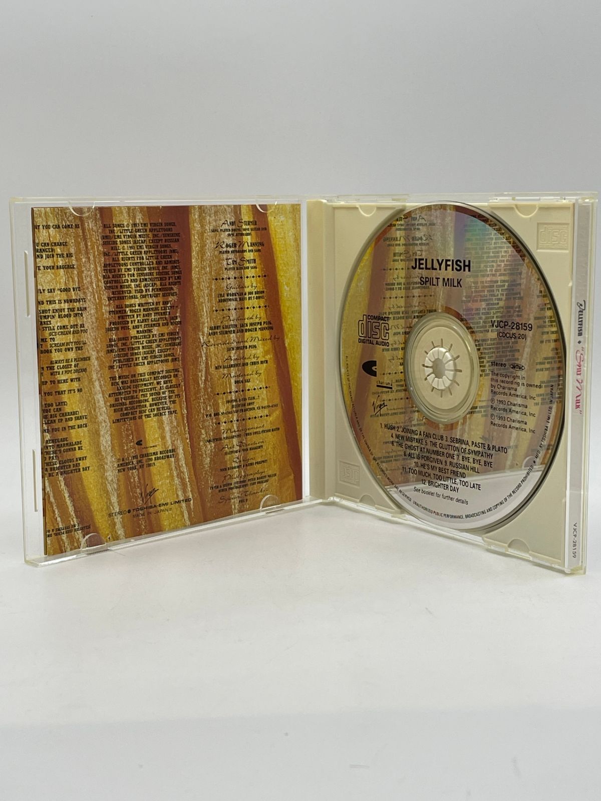 ジェリーフィッシュ「こぼれたミルクに泣かないで」デラックス盤 SHM-CD Amazon.co.jp: こぼれたミルクに泣かないで - ジェリーフィッシュ