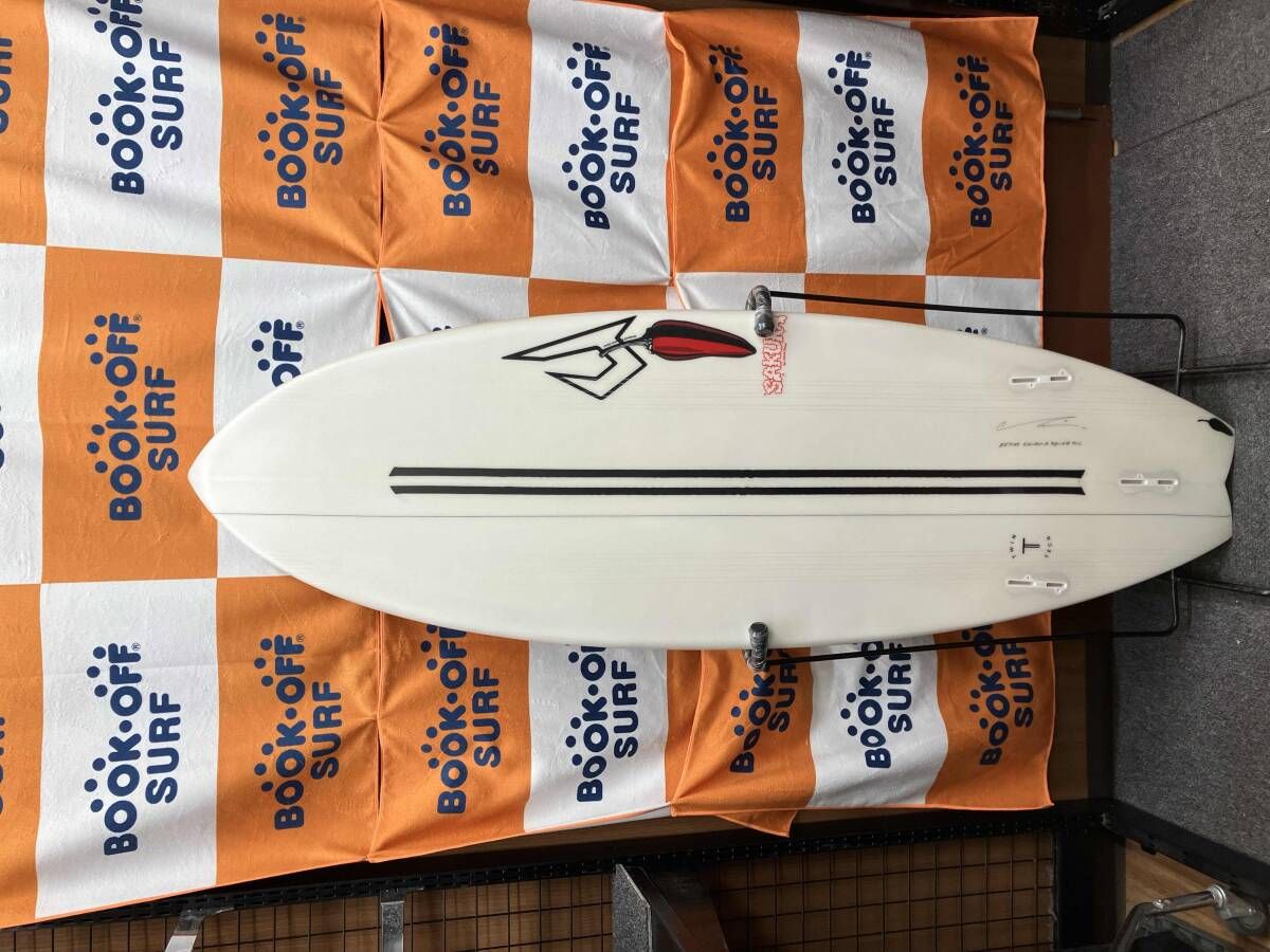 ジャスティス　サーフボード チリサーフボードSakura サクラ サーフボード JUSTICE ChilliSurfboard SAKURA 5'4” 40リッター