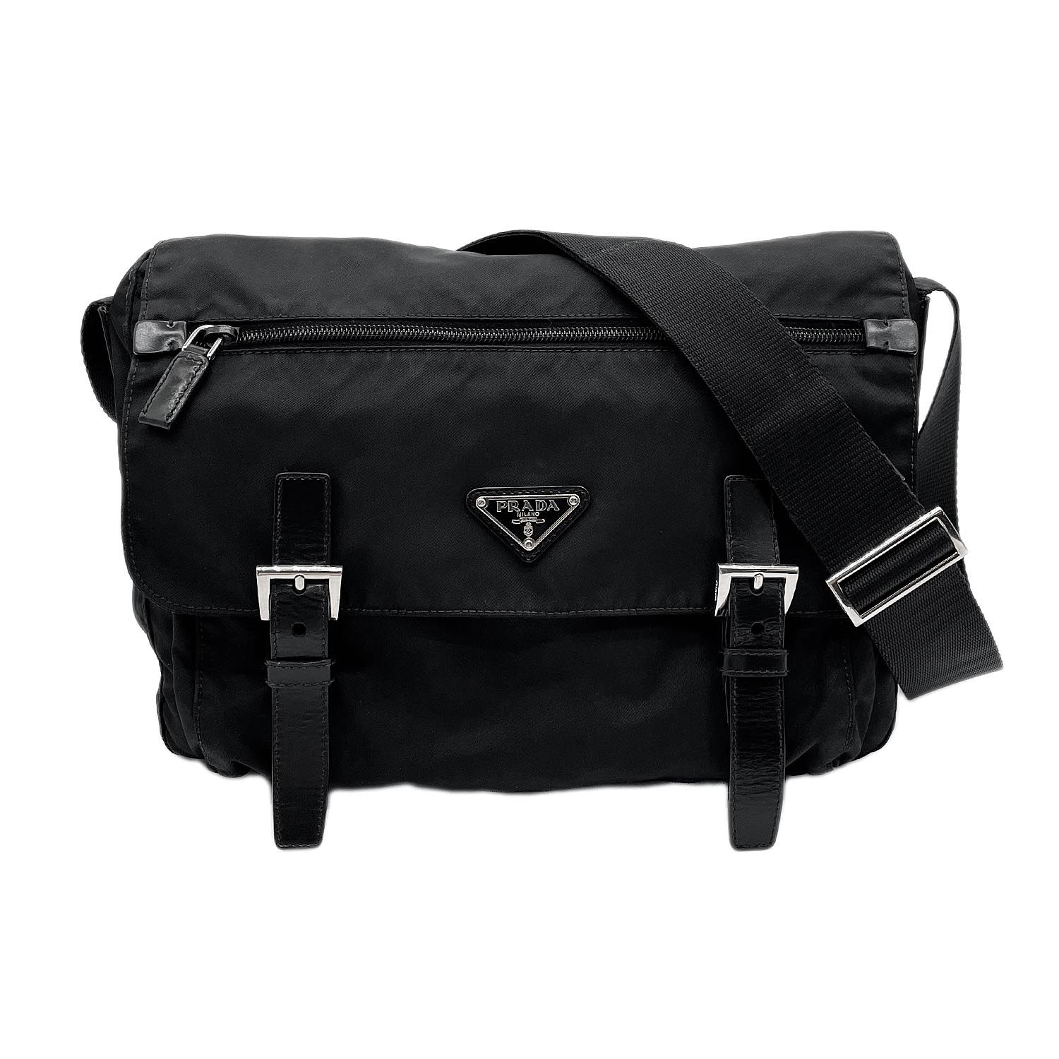 PRADA プラダ ナイロン ショルダーバッグ メッセンジャー テスート