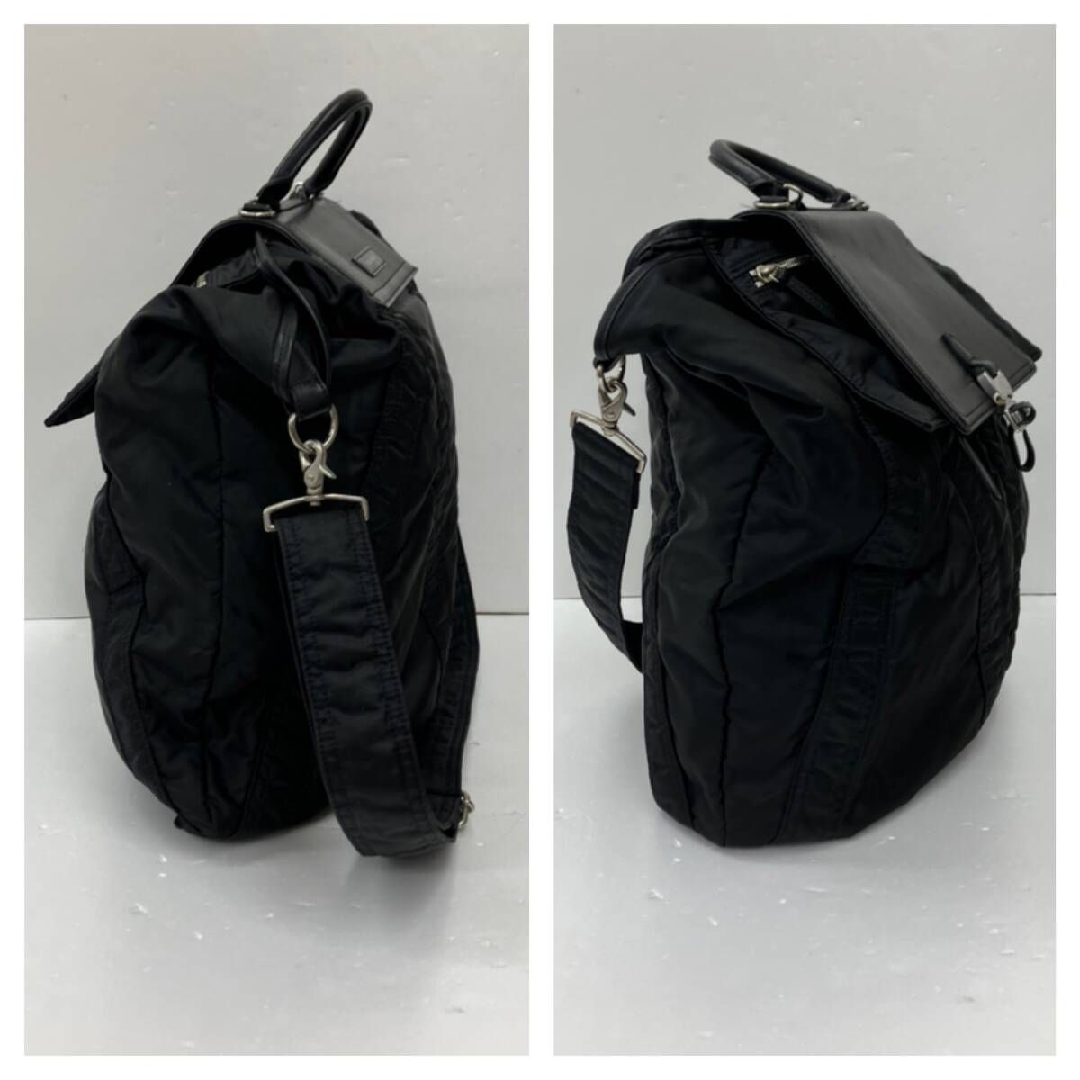 SUBLATIONS サブレーションズ LEATHER FLAP HELMET BAG レザー