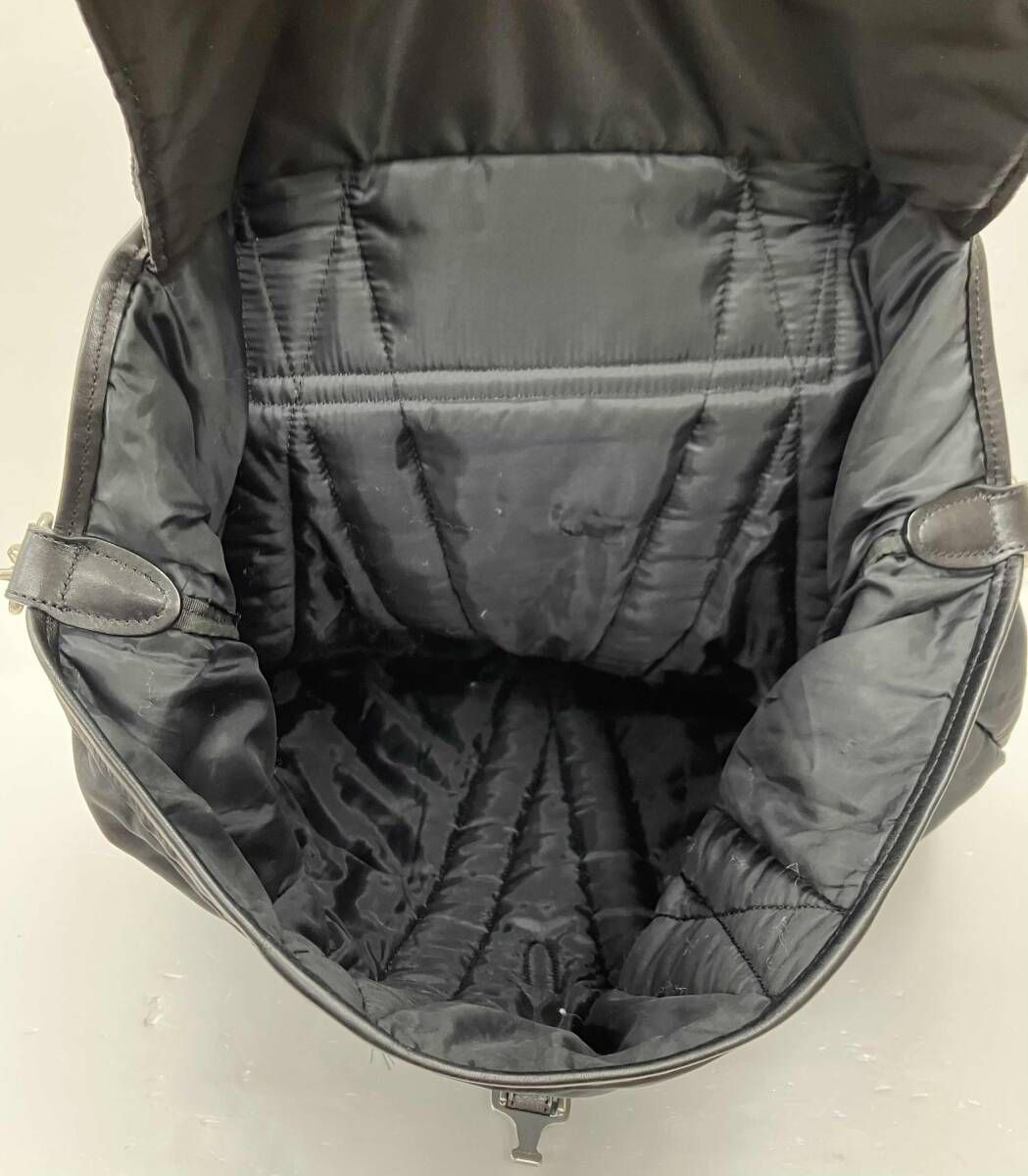 SUBLATIONS サブレーションズ LEATHER FLAP HELMET BAG レザー
