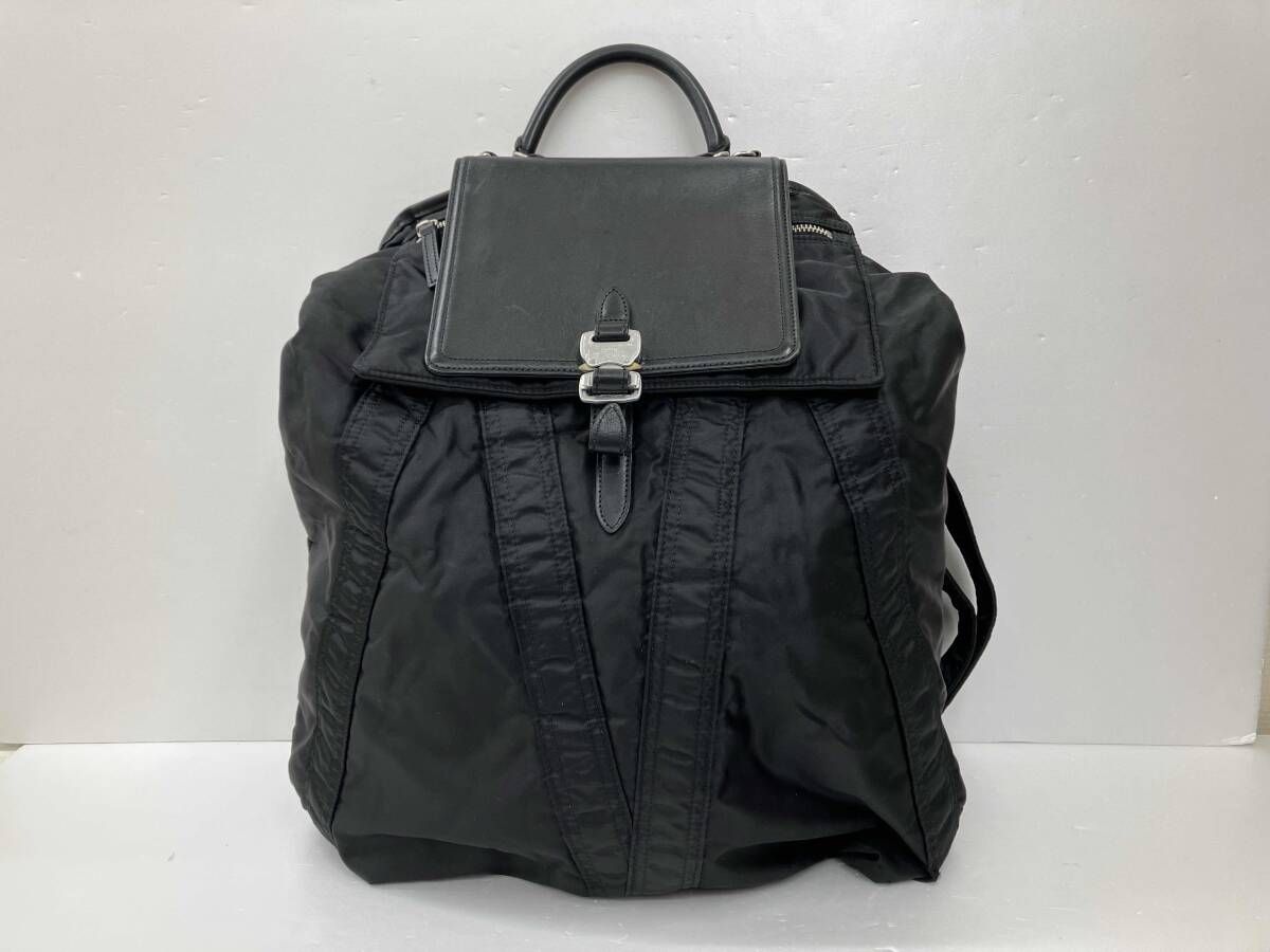 SUBLATIONS サブレーションズ LEATHER FLAP HELMET BAG レザー