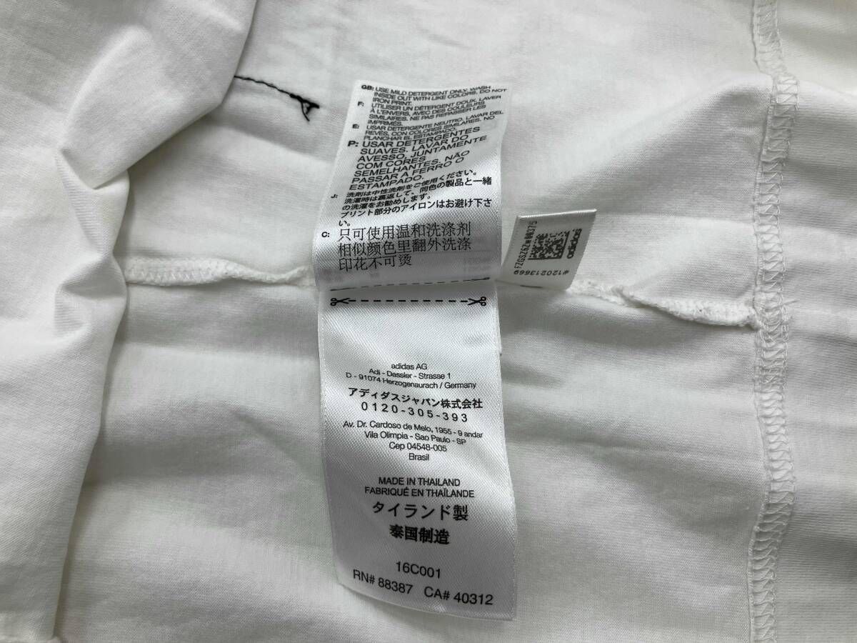 みなさまのご確認用画像 ホワイト Y-3／ワイスリー／DP048／半袖Tシャツ／S／ホワイト-直営 店 東京