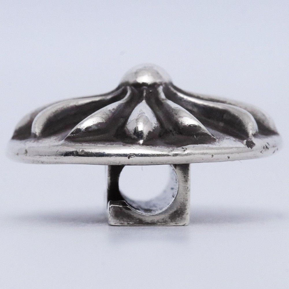 CHROME HEARTS クロスボール コンチョ シルバー - メルカリ