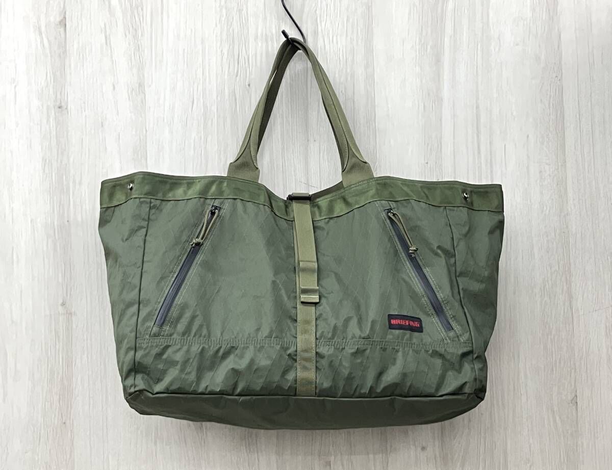 BRIEFING/ブリーフィング/トートバッグ/GEAR TOTE XP OLIVE/カーキ