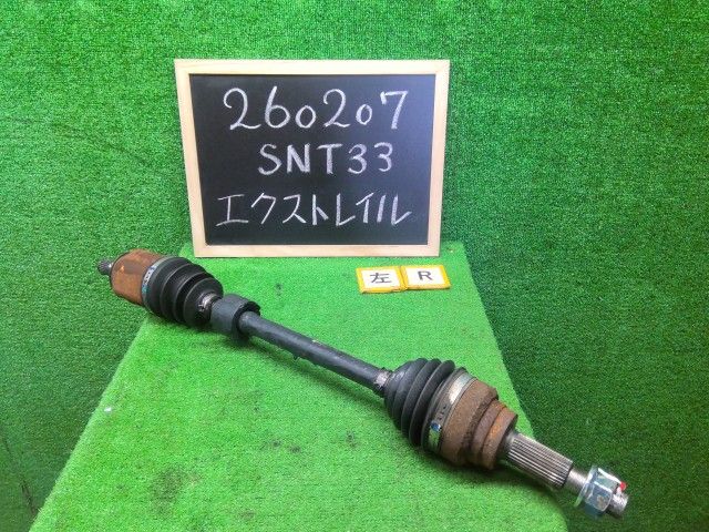【中古】エクストレイル 6AA-SNT33 左リアドライブシャフト 39601-6RE4D 自社品番260207 QAB