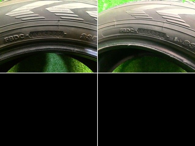 中古】スタッドレス タイヤ 18インチ 22年製 2本 235/60R18 ヨコハマ