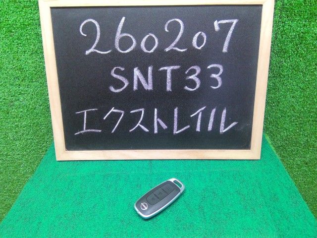 【中古】エクストレイル 6AA-SNT33 No2 キーレスリモコン 285E3-5MP2E 自社品番260207 QAB