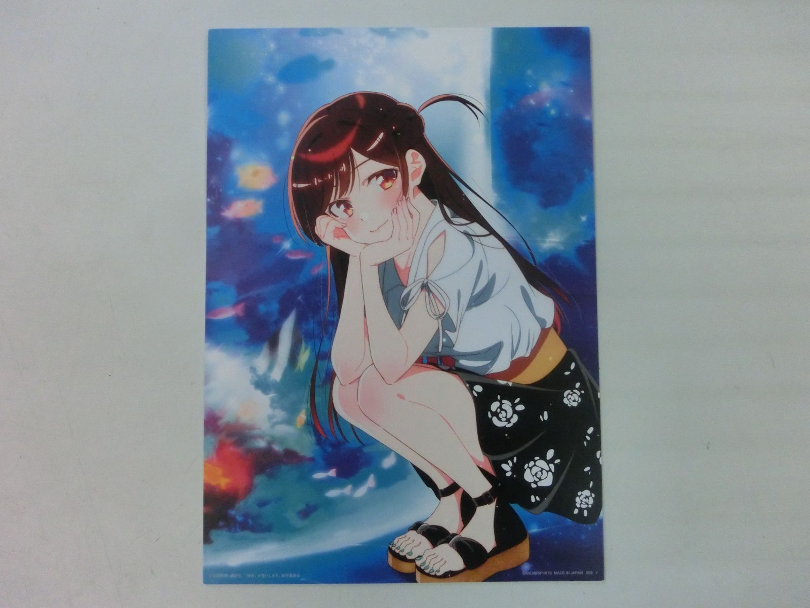 TAKA95-49】☆一部未開封彼女、お借りします 一番くじA賞 イラスト