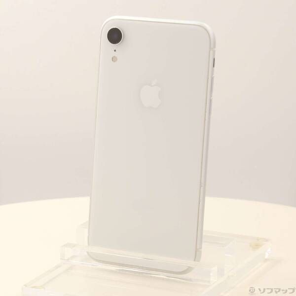 iPhone XR 64GB ホワイト SIMフリー 中古 - メルカリ