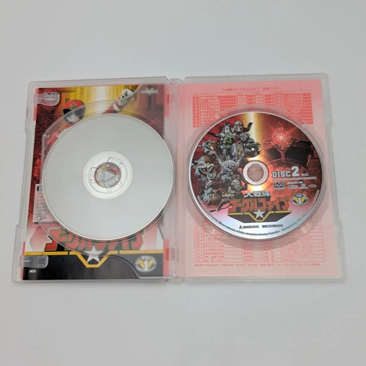美品】大戦隊ゴーグルファイブ DVD 全5巻セット 特撮 東映 スーパー