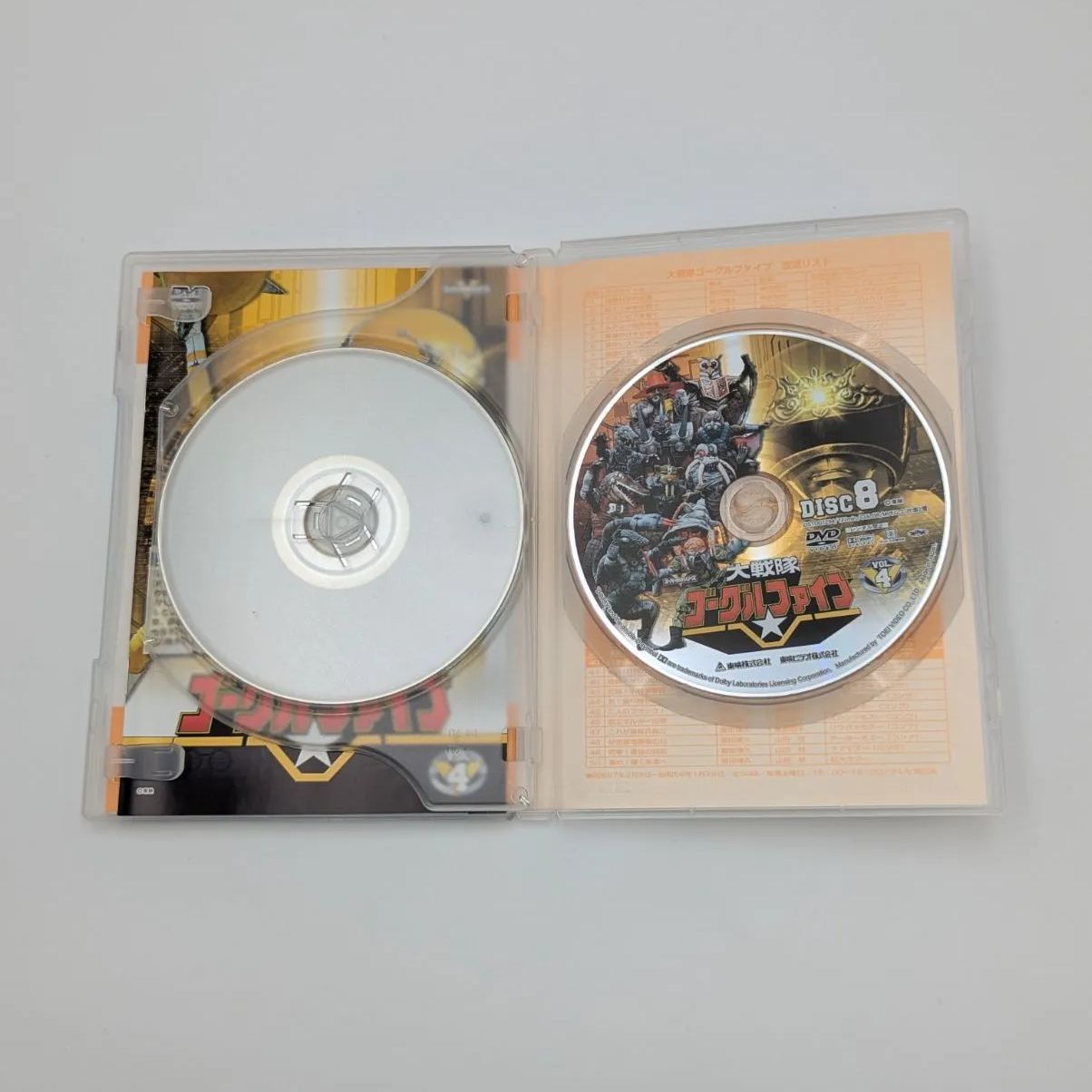 美品】大戦隊ゴーグルファイブ DVD 全5巻セット 特撮 東映 スーパー