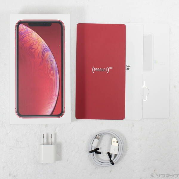 ソフマップ 〔中古品〕 iPhoneXR 64GB プロダクトレッド MT062J／A SIM