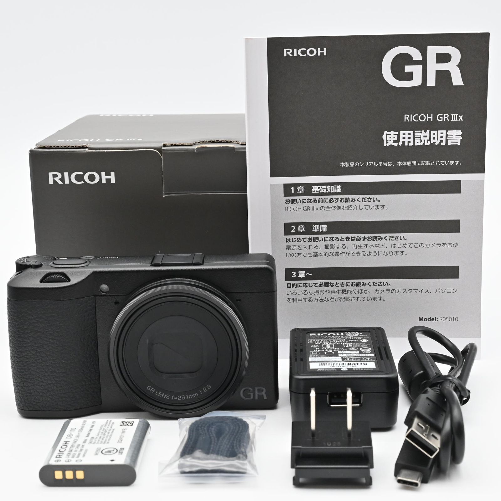 RICOH GR Ⅲx ショット数 646回 美品 - メルカリ