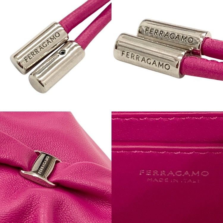 ninaさま専用♡フェラガモ♡ヴァラ♡リザード♡3way♡チェーンショルダー Salvatore Ferragamo サルヴァトーレ・フェラガモ ヴァラ チェーン