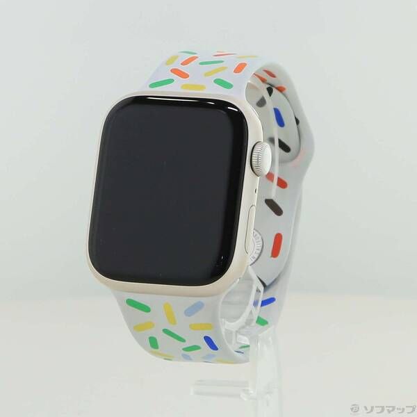 Apple Watch Series 9 45mm GPS スターライト 中古A - メルカリ