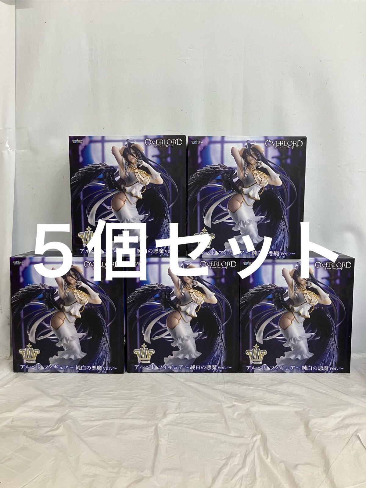 未開封 オーバーロード T-most アルベド フィギュア 純白の悪魔ver. 5