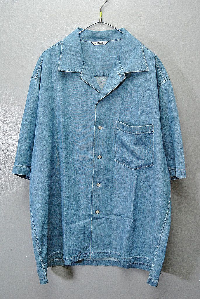 AURALEE SELVEDGE SUPER 24SS 今年も来ました！人気のデニムシャツ