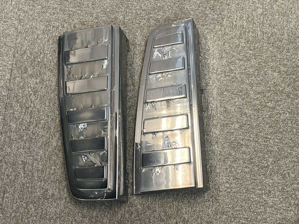 ハマーH2 テールベントカバー ハマー H2 テールベントカバー 左右セット Hummer ジャンク - メルカリ