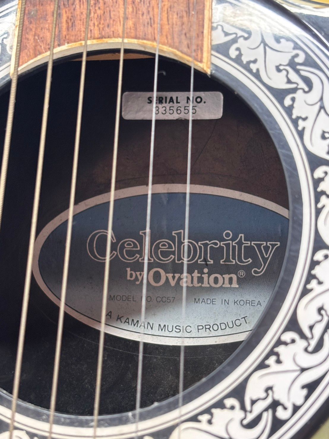 Ovation エレアコ Celebrity CC57 （ケース付き） 【公式通販】