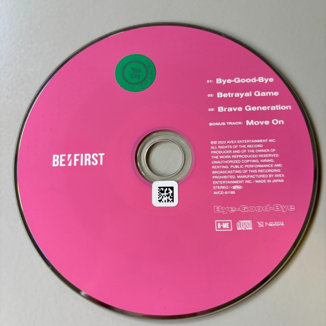 【BMSG限定盤】Bye-Good-Bye（CD+DVD）BE:FIRST Amazon.co.jp: Bye-Good-Bye(CD+DVD)(B): ミュージック