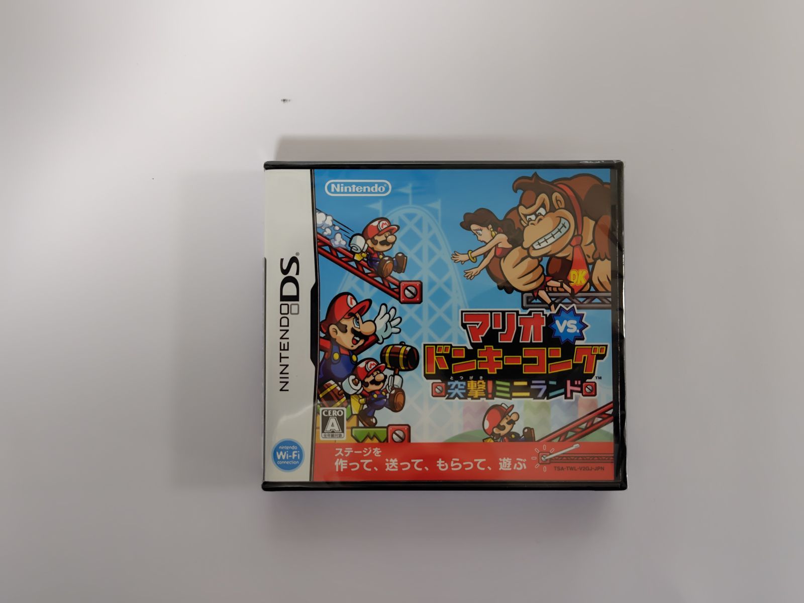 DS マリオドンキー　ミニランド店頭　販促　ディスプレイ用　外箱4枚セット非売品 DS マリオドンキー ミニランド店頭 販促 ディスプレイ用 外箱4枚セット