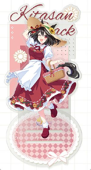 中国限定 ウマ娘 × KAKACODE コラボカフェ アクリルスタンド キタサン