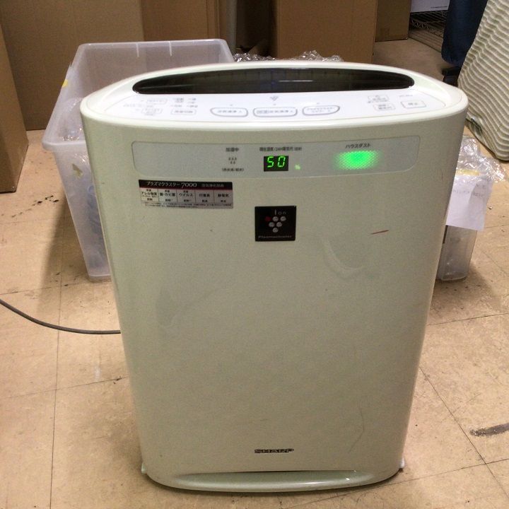 中古☆SHARP プラズマクラスター 加湿空気清浄機 KC-A50 シャープ プラズマクラスター 加湿空気清浄機 KC-A50 ホワイト - メルカリ